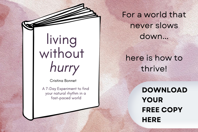 Free Download, Living Without Hurry: It’s Time to End the Rush