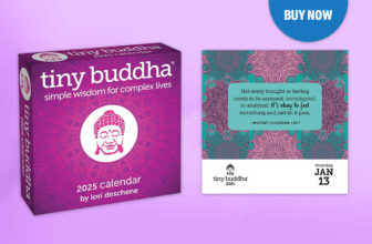 Tiny Buddha’s 2025 Day-to-Day Calendar Is Now Available for Purchase