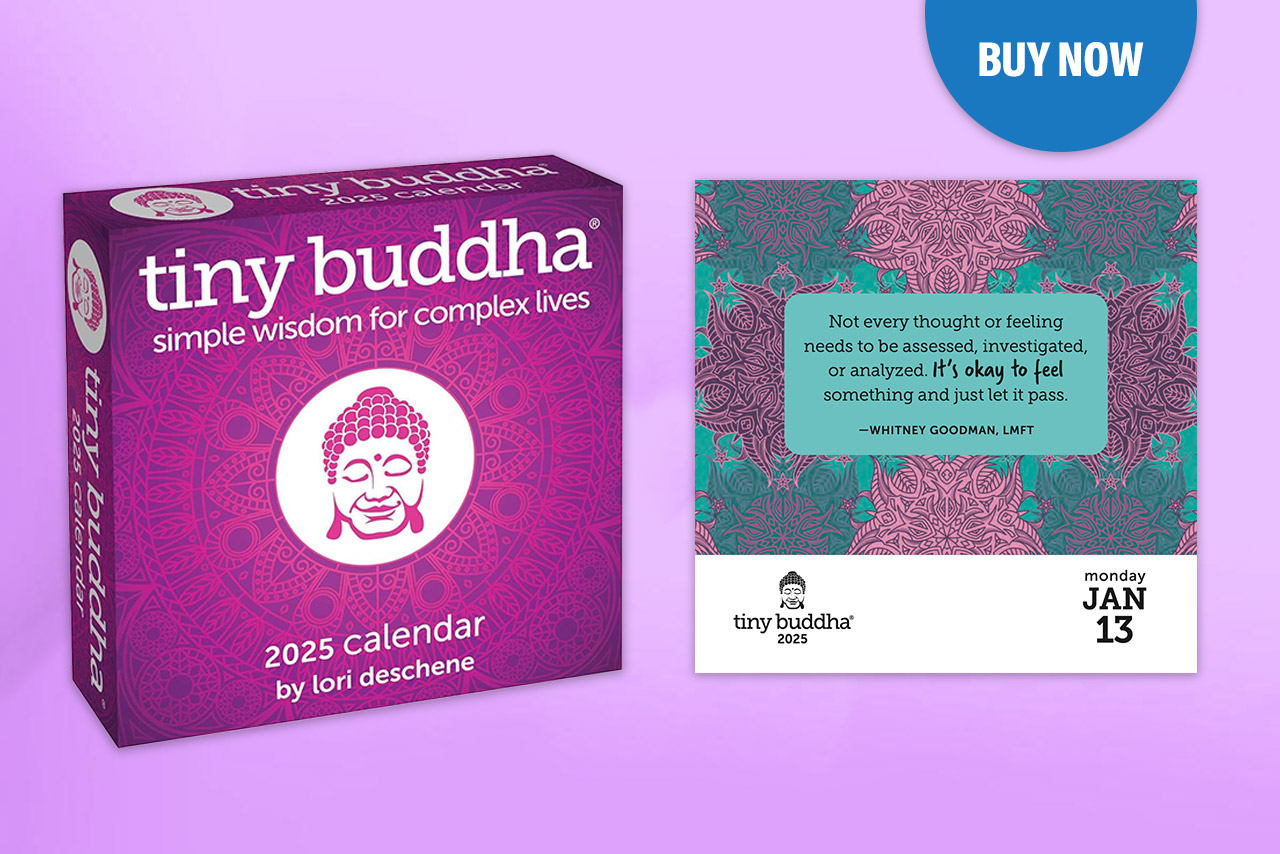 Tiny Buddha’s 2025 Day-to-Day Calendar Is Now Available for Purchase