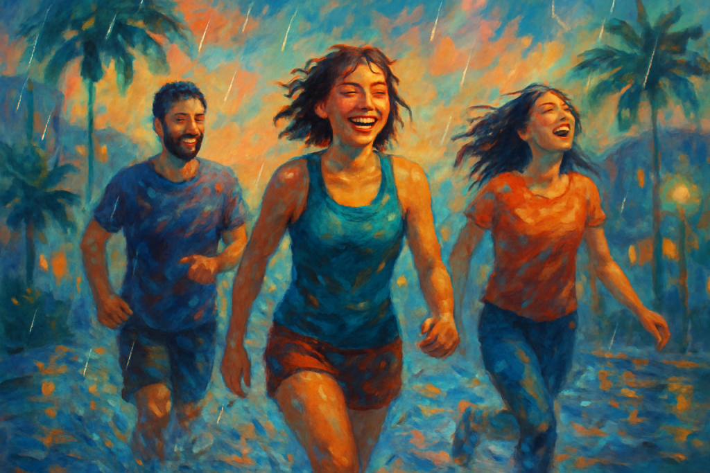 What Would Make the Better Story? (Why I Chose the Rain) What Would Make the Better Story? (Why I Chose the Rain)