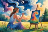 From Burnout to Bliss: The Beauty of Therapeutic Art